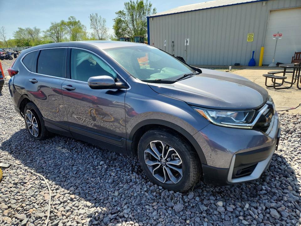 2021 Honda VIN 7FARW2H56ME022713 COPART salvage auction — REAR END, Il - Salvage Certificate, sold $11,500 on 2026-07-06 (photo 4)