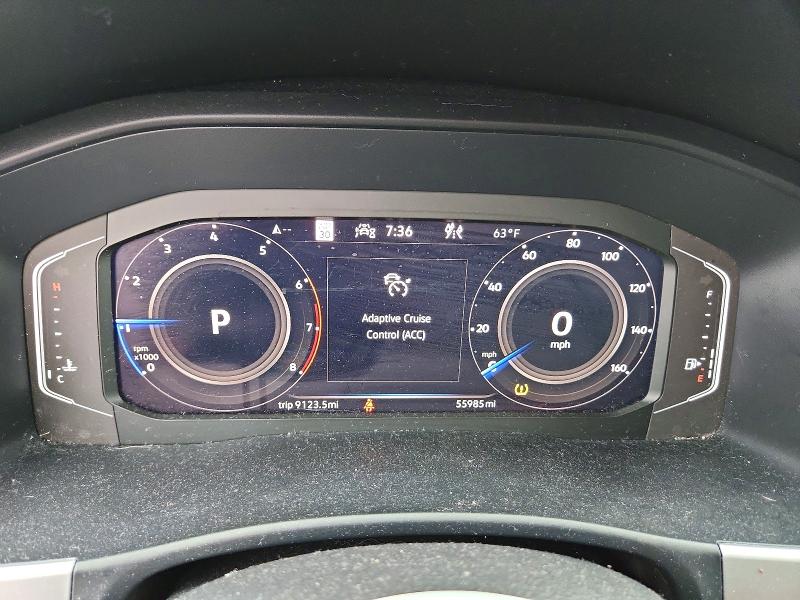 2022 Volkswagen Atlas VIN 1V2BP2CAXNC514737 COPART salvage auction — FRONT END, Il - Salvage Certificate, sold $8,100 on 2026-07-28 (photo 9)