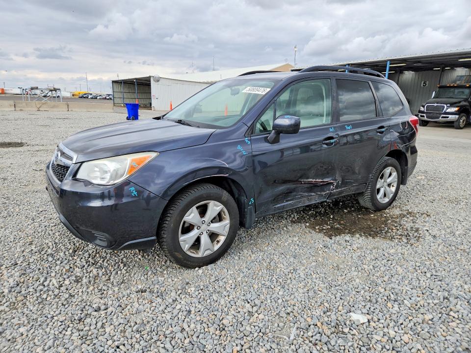 2015 Subaru Forester VIN JF2SJADC6FH464504 COPART salvage auction — SIDE, Co - Certificate Of Title, sold $2,000 on 2026-07-16 (photo 1)