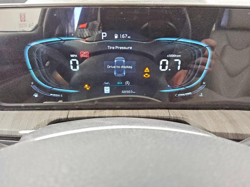 2024 Kia Telluride VIN 5XYP3DGC8RG447499 COPART salvage auction — FRONT END, Co - Public - Salvage Title, sold $7,100 on 2026-07-30 (photo 9)