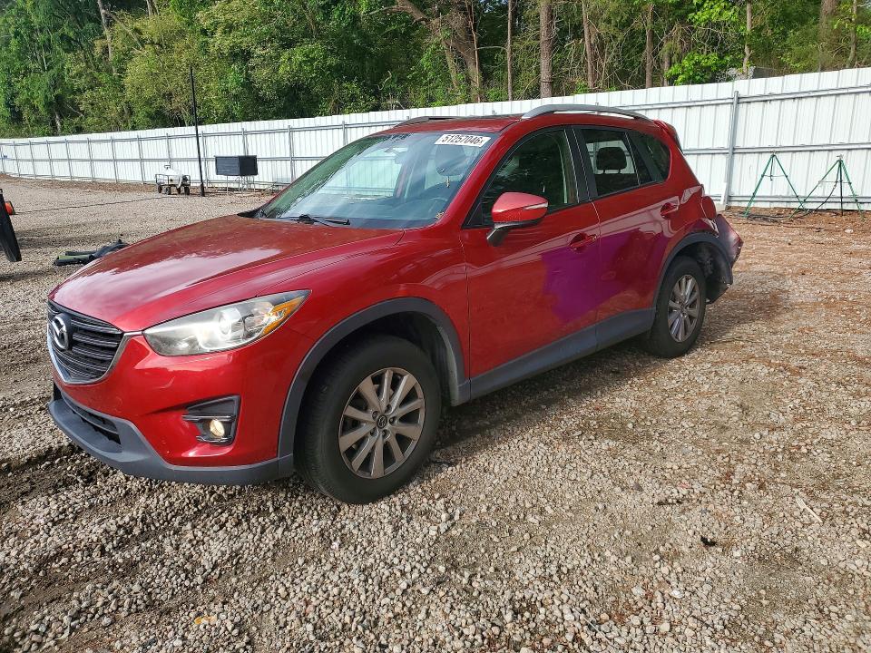 2016 Mazda Cx-5 VIN JM3KE4CY0G0665131 COPART salvage auction — REAR END, Nc - Salvage Certificate Of Title, sold $2,300 on 2026-07-17 (photo 1)