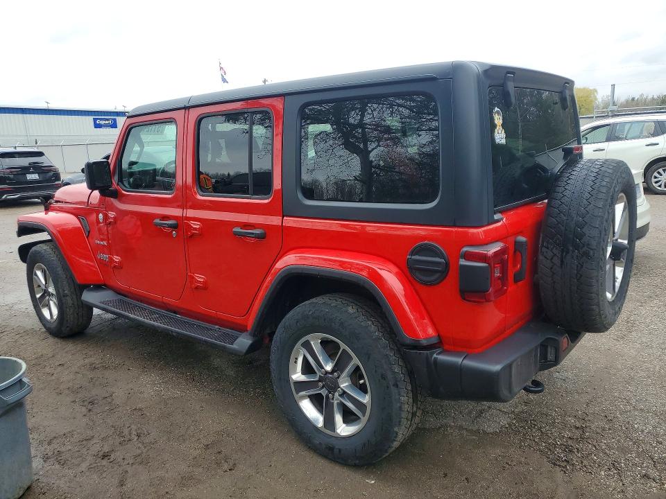 2021 Jeep Wrangler / VIN 1C4HJXEN7MW588446 COPART salvage auction — FRONT END, On - Permit Salvage, sold $11,800 on 2026-07-02 (photo 2)