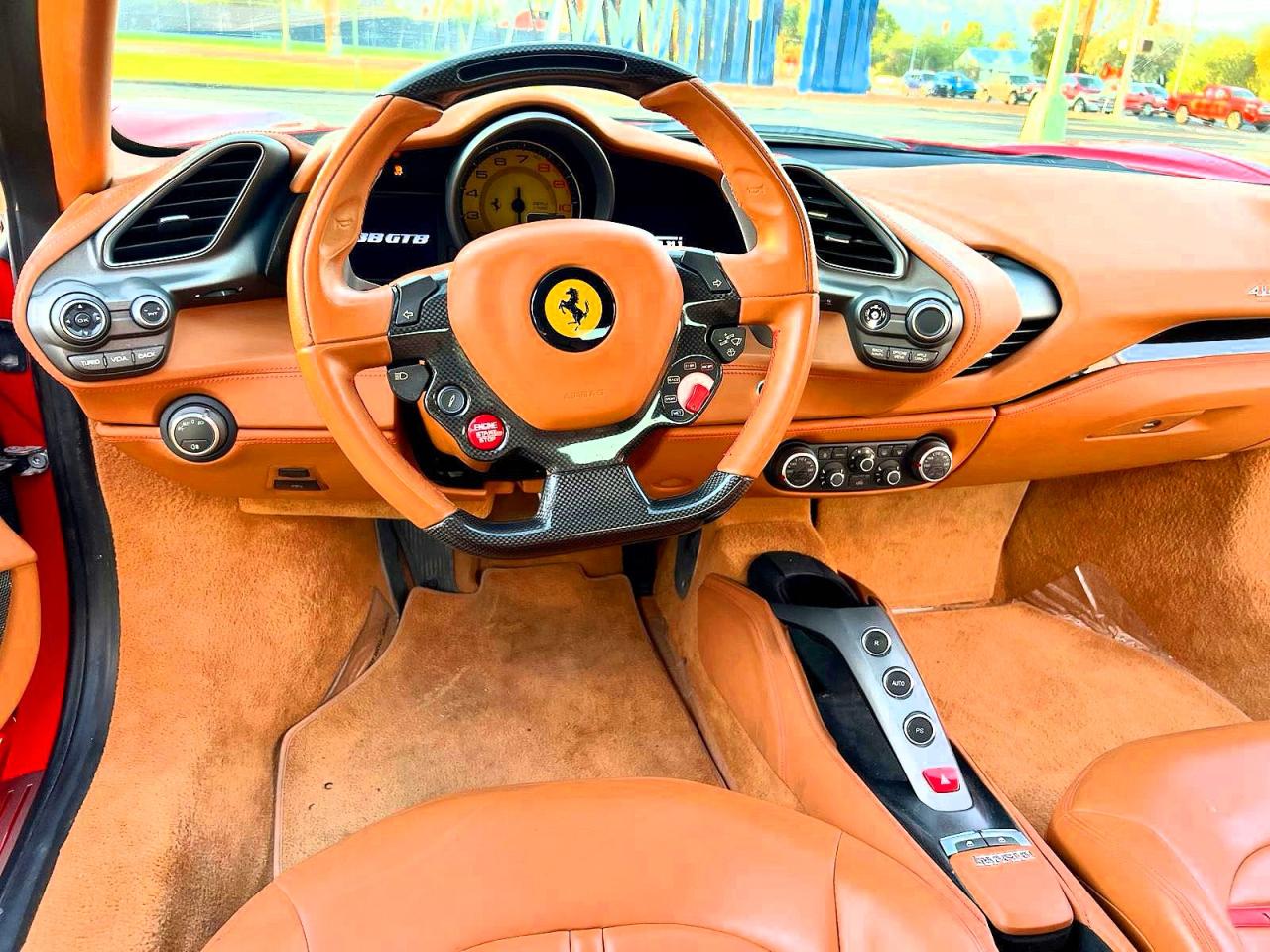 2016 Ferrari 488 GTB VIN ZFF79ALA5G0214993 COPART salvage auction — Normal Wear, AZ - CERT OF TITLE-RESTORED SALVAGE (P), sold $131,000 on 2026-04-24 (photo 9)