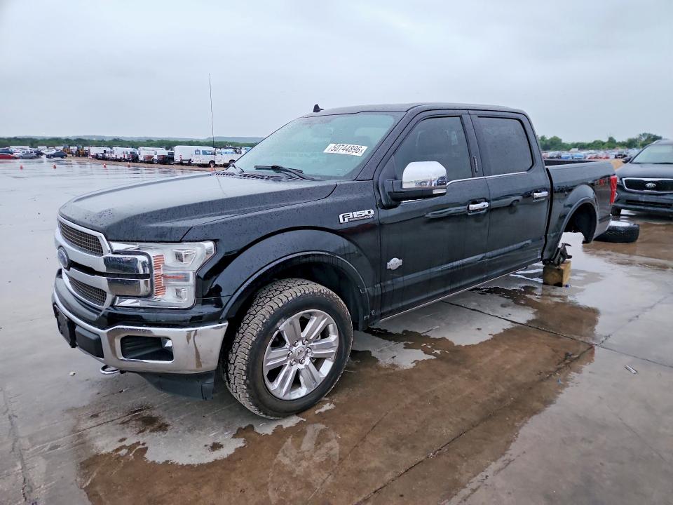 2020 Ford F-150 VIN 1FTEW1E54LFB78557 COPART salvage auction — SIDE, Tx - Certificate Of Title, sold $20,000 on 2026-07-02 (photo 1)