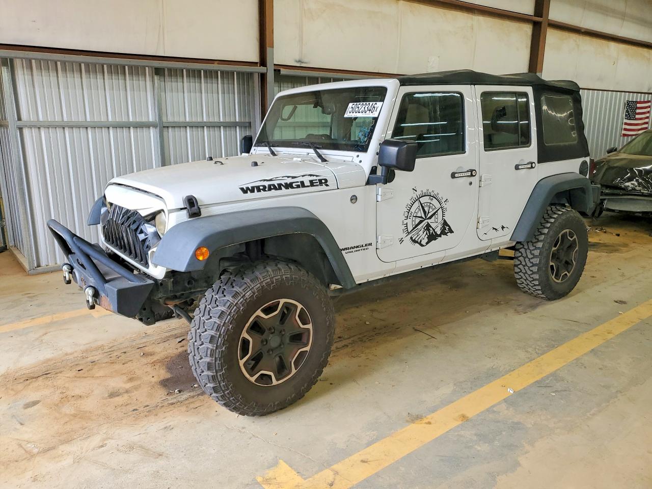 2017 Jeep Wrangler Unlimited VIN 1C4BJWDGXHL524542 — COPART salvage auction photo