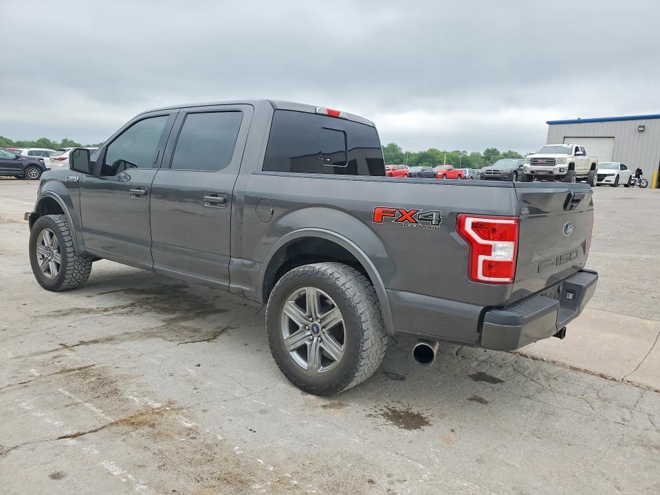 2019 Ford F-150 VIN 1FTEW1E40KKE06034 COPART salvage auction — FRONT END, Ok - Cert Of Title-Salvage, sold $11,300 on 2026-07-30 (photo 2)
