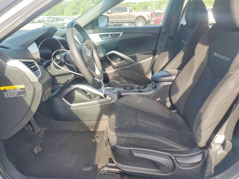 2013 Hyundai Veloster VIN KMHTC6AD3DU165821 COPART salvage auction — FRONT END, Nc - Salvage Certificate Of Title, sold $750 on 2026-07-02 (photo 7)