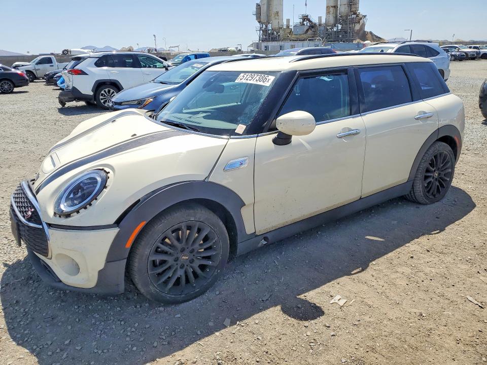 2022 Mini Cooper VIN WMWLV7C00N2P72607 COPART salvage auction — FRONT END, Ca - Salvage Certificate, sold $1,650 on 2026-07-24 (photo 1)