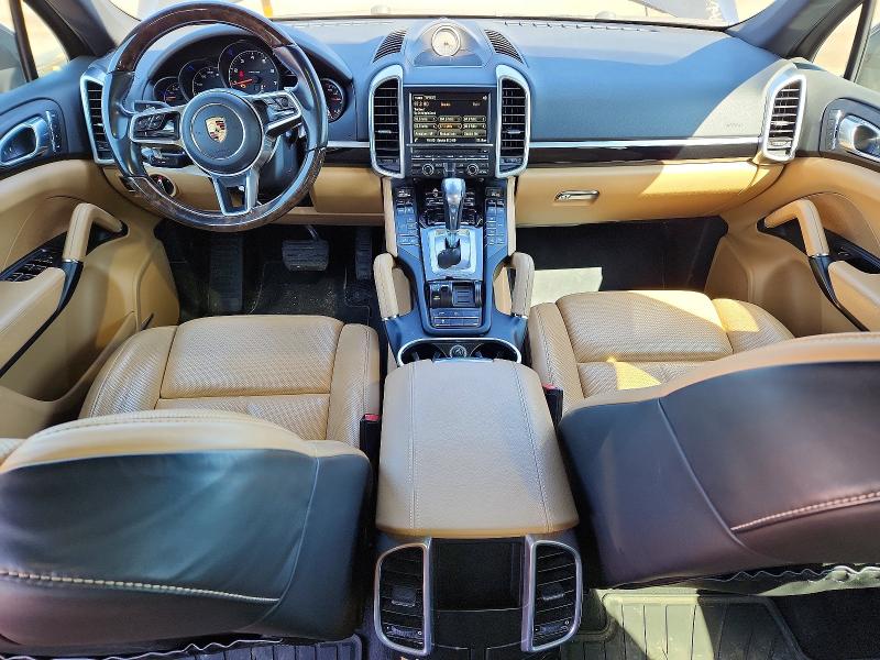 2016 Porsche Cayenne VIN WP1AA2A29GKA14943 COPART salvage auction — FRONT END, On - Permit Salvage, sold $6,700 on 2026-07-30 (photo 8)