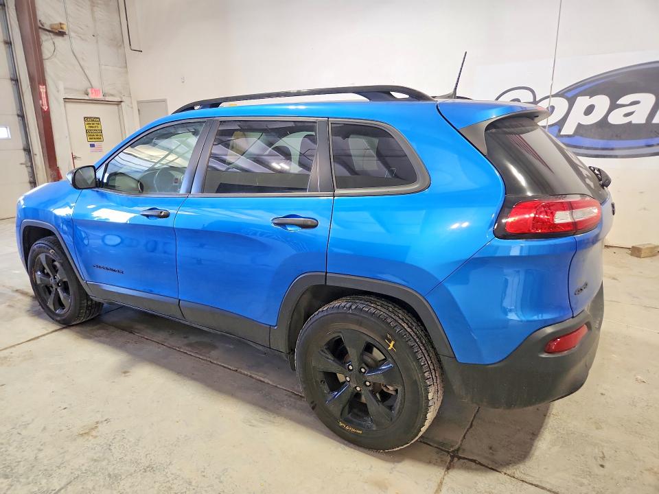 2017 Jeep Cherokee VIN 1C4PJMAB1HW646336 COPART salvage auction — HAIL, IN - CERTIFICATE OF TITLE, sold $2,750 on 2026-07-09 (photo 2)
