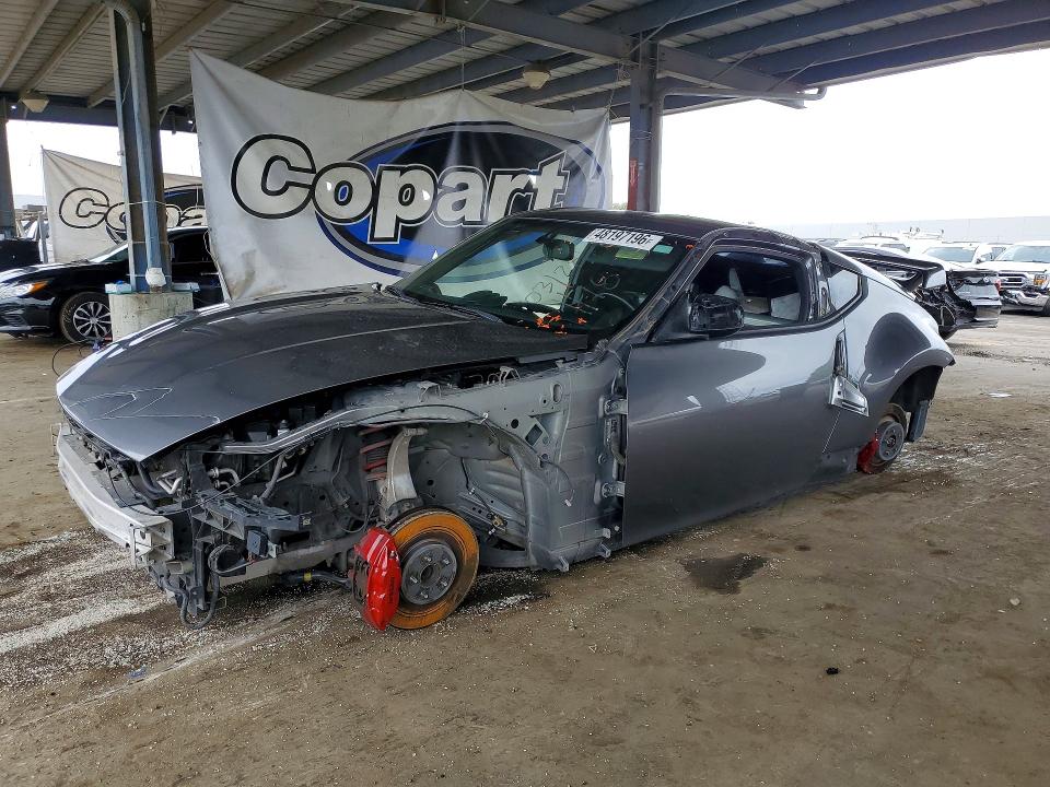 2013 Nissan 370z VIN JN1AZ4EH0DM382001 COPART salvage auction — STRIPPED, Ca - Salvage Certificate, sold $15 on 2026-07-28 (photo 1)