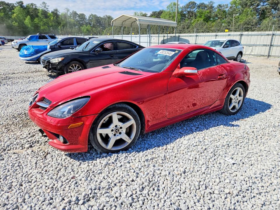 2005 Mercedes-benz Slk-klasse VIN WDBWK56F85F038494 — COPART salvage auction photo