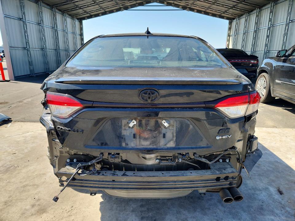 2026 Toyota Corolla VIN JTDBCMFE6T3115196 COPART salvage auction — REAR END, Ca - Salvage Certificate, sold $8,800 on 2026-07-09 (photo 6)