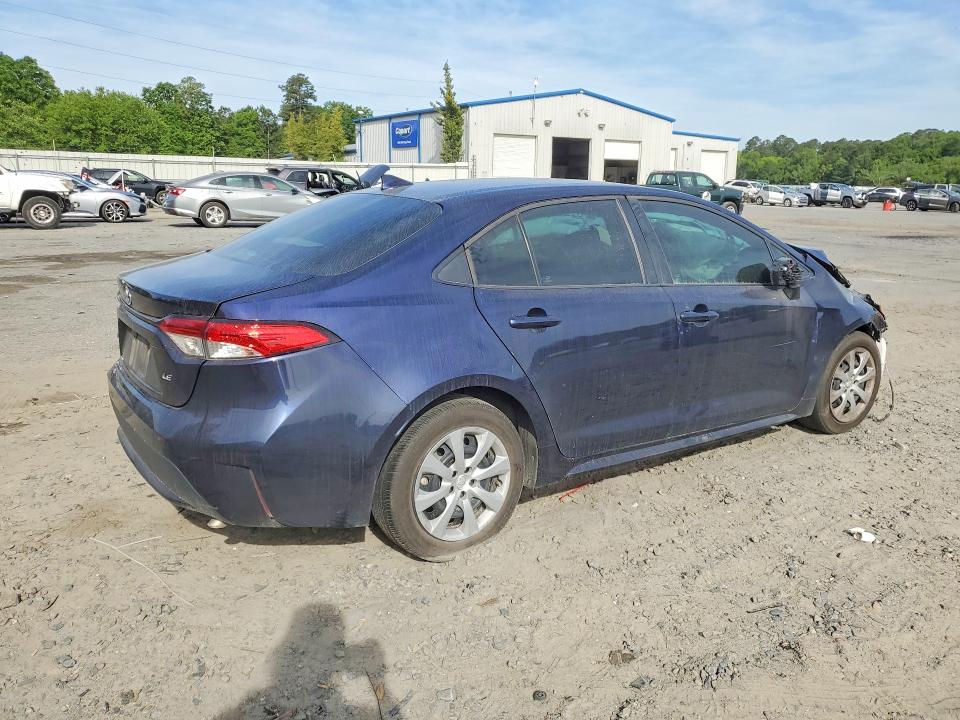 2021 Toyota Corolla VIN 5YFEPMAE8MP195084 COPART salvage auction — FRONT END, Ga - Cert Of Title-Salvage, sold $2,650 on 2026-07-27 (photo 3)