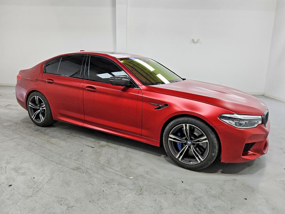 2020 BMW M5 VIN WBSJF0C02LCD41218 COPART salvage auction — NORMAL WEAR, IN - CERTIFICATE OF TITLE, sold $42,000 on 2026-07-30 (photo 4)