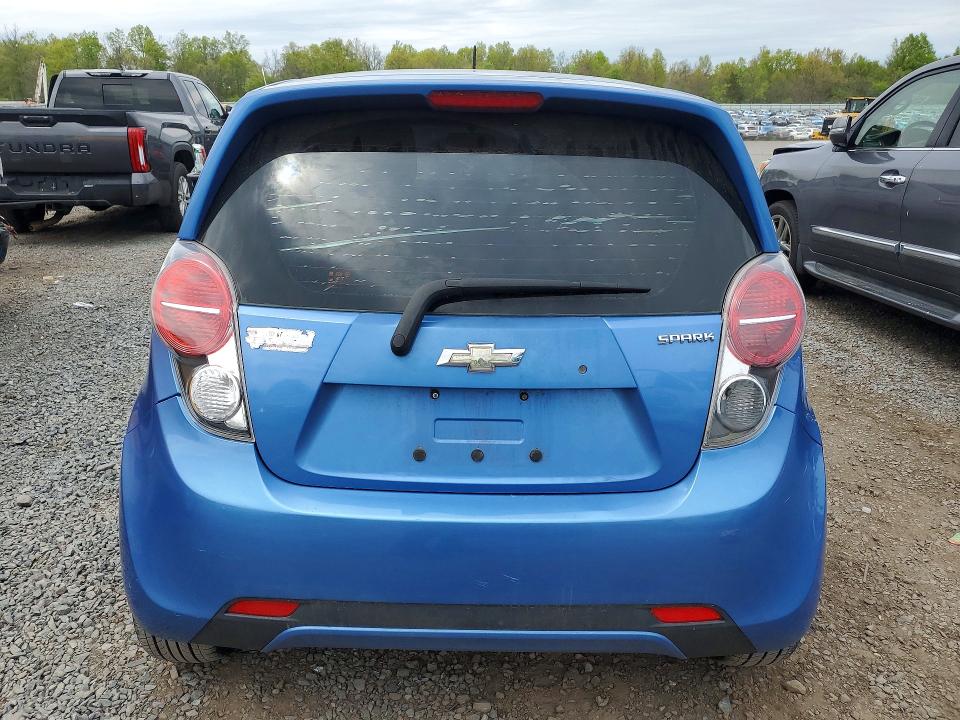 2014 Chevrolet Spark VIN KL8CB6S95EC416050 COPART salvage auction — FRONT END, Nj - Cert Of Title-Salvage, sold $775 on 2026-07-10 (photo 6)