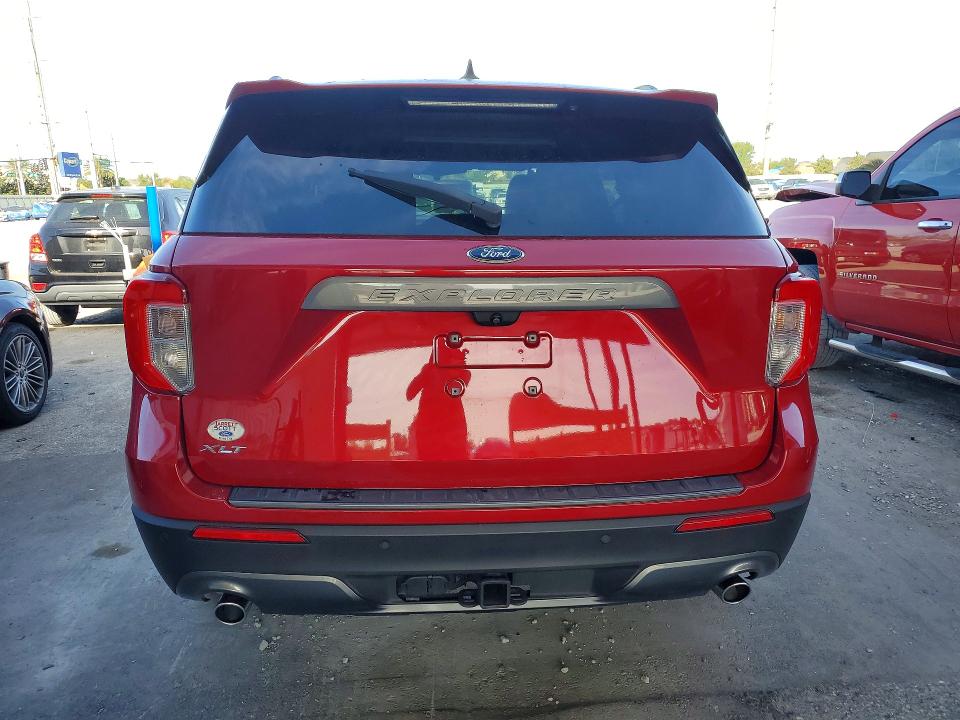 2022 Ford Explorer VIN 1FMSK7DH6NGB57165 COPART salvage auction — FRONT END, Fl - Cert Of Title Slvg Rebuildable, sold $8,000 on 2026-08-21 (photo 6)