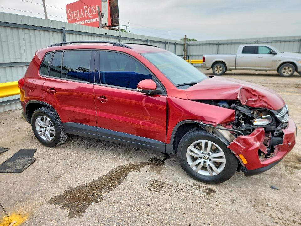 2015 Volkswagen Tiguan VIN WVGAV7AX7FW111334 COPART salvage auction — FRONT END, Ks - Cert Of Title-Salvage, sold $775 on 2026-07-27 (photo 4)
