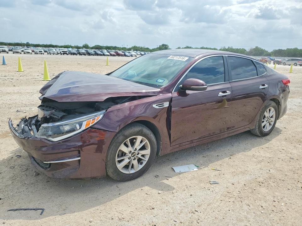 2017 Kia Optima VIN 5XXGT4L39HG166529 — COPART salvage auction photo