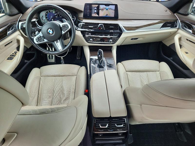 2018 BMW 5 series VIN WBAJA7C58JWA73178 COPART salvage auction — SIDE, MI - CERTIFICATE OF TITLE, sold $8,400 on 2026-07-02 (photo 8)