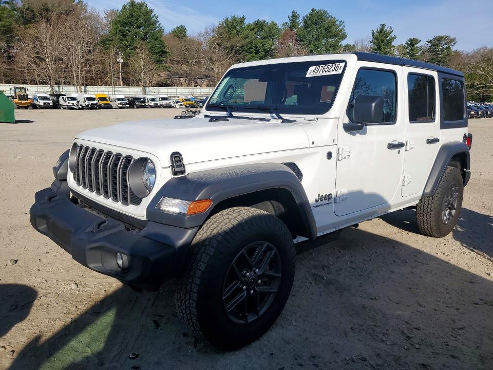 2026 Jeep Wrangler / VIN 1C4PJXDN4TW211777 COPART salvage auction — REAR END, Ma - Cert Of Title-Salvage, sold $12,900 on 2026-07-20 (photo 1)