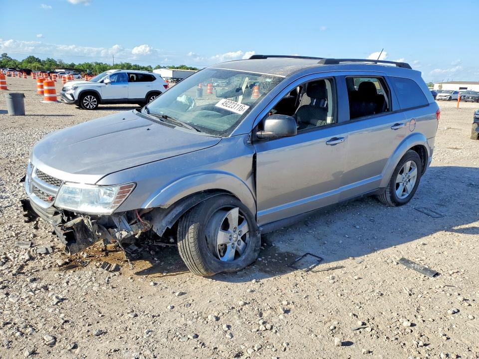 2017 Dodge Journey VIN 3C4PDCAB0HT545019 COPART salvage auction — FRONT END, TX - SALVAGE VEHICLE TITLE, sold $700 on 2026-07-02 (photo 1)