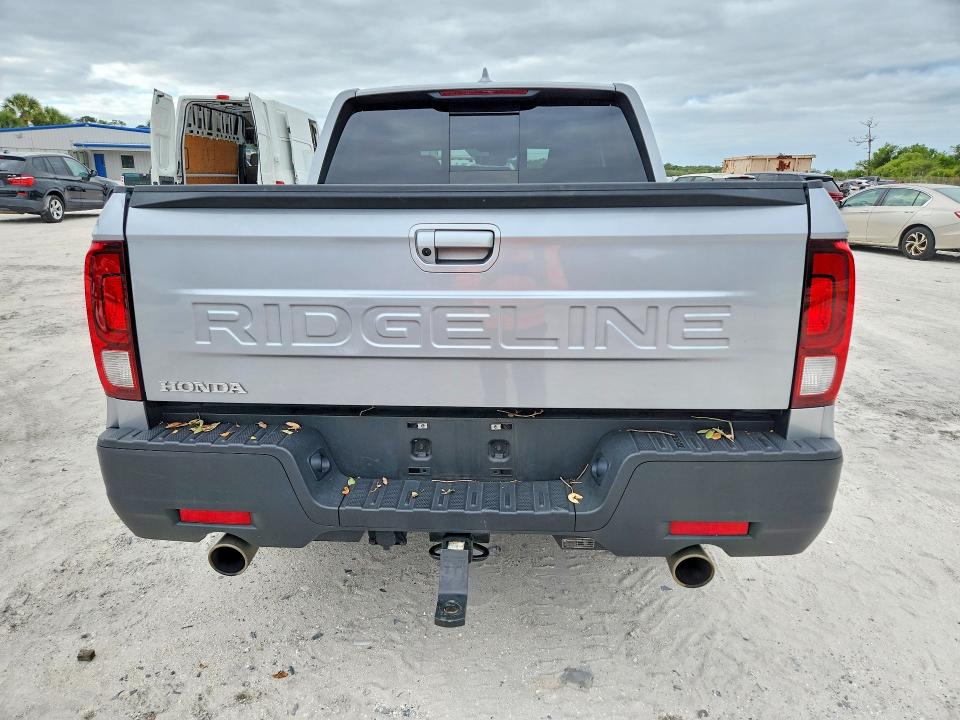 2024 Honda Ridgeline VIN 5FPYK3F59RB004748 COPART salvage auction — FRONT END, Salvage Title, sold $10,900 on 2026-08-19 (photo 6)