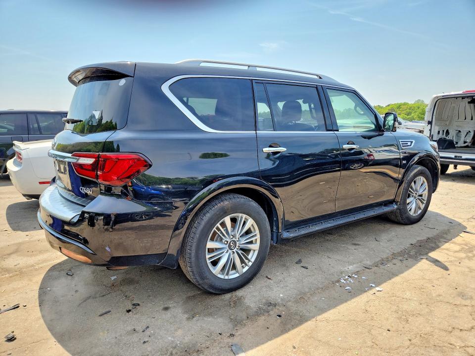 2019 Infiniti Qx80 VIN JN8AZ2NE6K9233703 COPART salvage auction — FRONT END, Fl - Certificate Of Title, sold $400 on 2026-07-28 (photo 3)