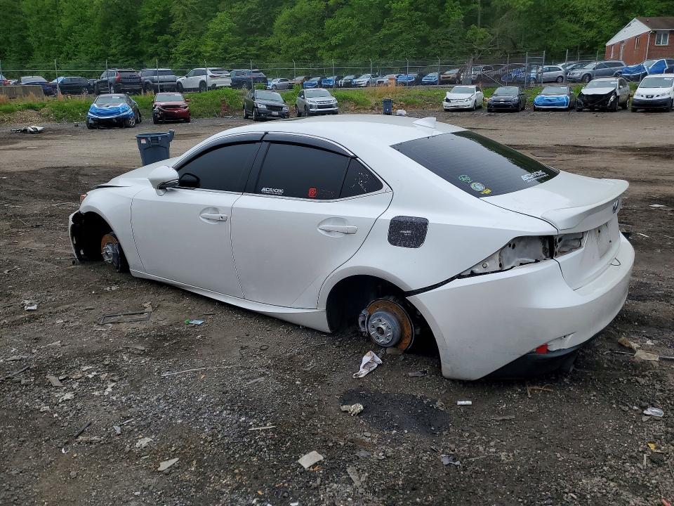 2016 Lexus Is VIN JTHCM1D21G5013886 COPART salvage auction — FRONT END, Md - Cert Of Salvage > 75% Damage, sold $250 on 2026-07-23 (photo 2)