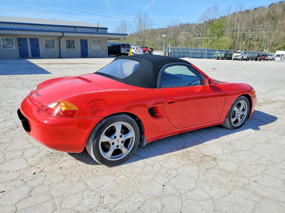 2002 Porsche Boxster VIN WP0CA29862U620846 COPART salvage auction — MINOR DENT/SCRATCHES, WV - SALVAGE CERTIFICATE, sold $1,750 on 2026-07-30 (photo 3)