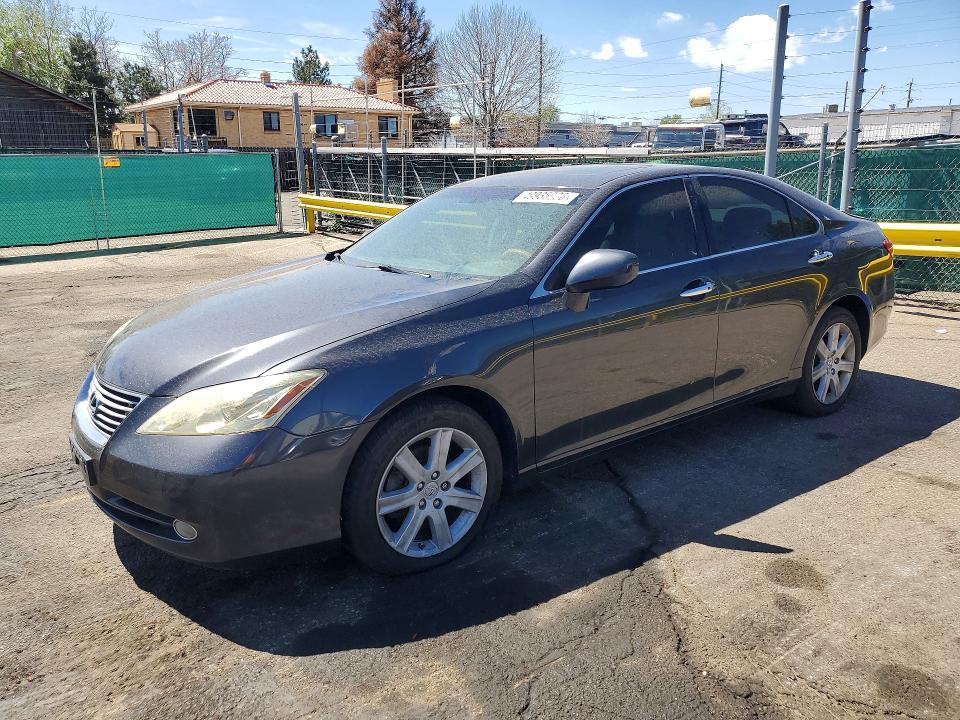 2007 Lexus Es 350 VIN JTHBJ46G172093030 COPART salvage auction — REAR END, Co - Rebuilt Salvage - Dealer Only, sold $900 on 2026-07-07 (photo 1)