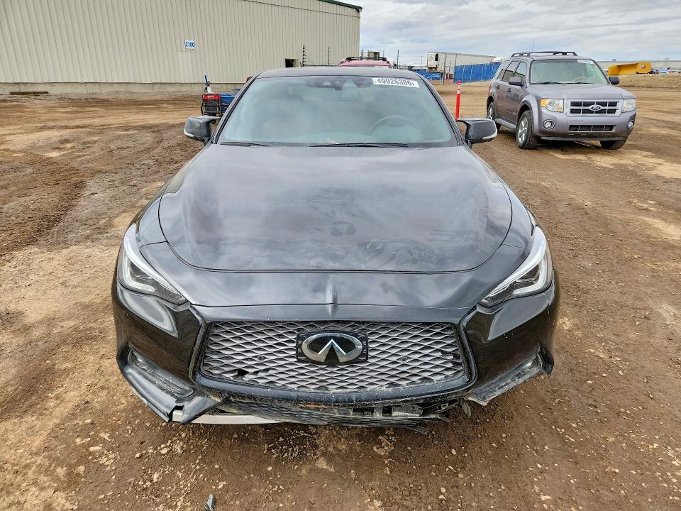 2018 Infiniti Q60 VIN JN1FV7EL1JM630078 COPART salvage auction — FRONT END, Salvage Title, sold $6,100 on 2026-07-14 (photo 5)
