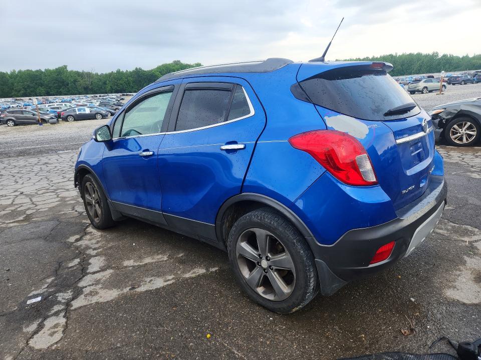 2014 Buick Encore VIN KL4CJASB5EB719572 COPART salvage auction — FRONT END, Tn - Salvage Certificate, sold $875 on 2026-07-28 (photo 2)