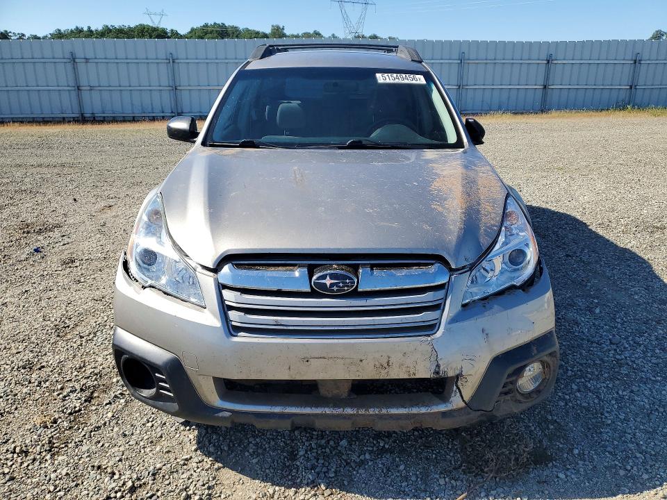 2014 Subaru Outback VIN 4S4BRBAC3E3299763 COPART salvage auction — UNDERCARRIAGE, Ca - Salvage Certificate, sold $350 on 2026-07-10 (photo 5)