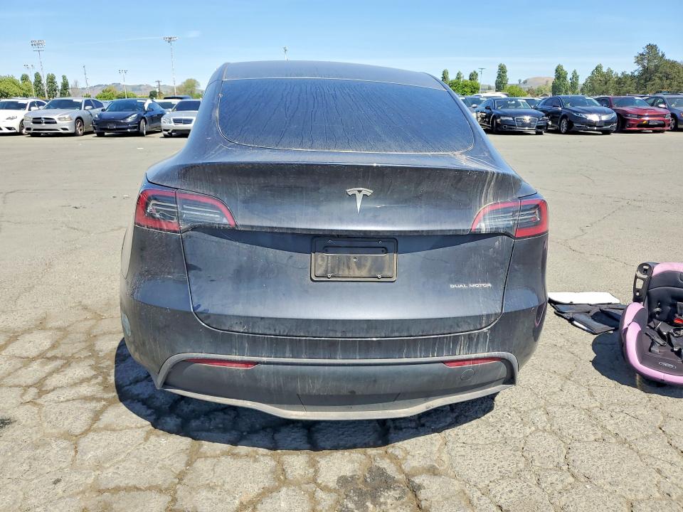 2024 Tesla Model y VIN 7SAYGAEE3RF081795 COPART salvage auction — SIDE, Ca - Salvage Certificate, sold $11,200 on 2026-07-10 (photo 6)
