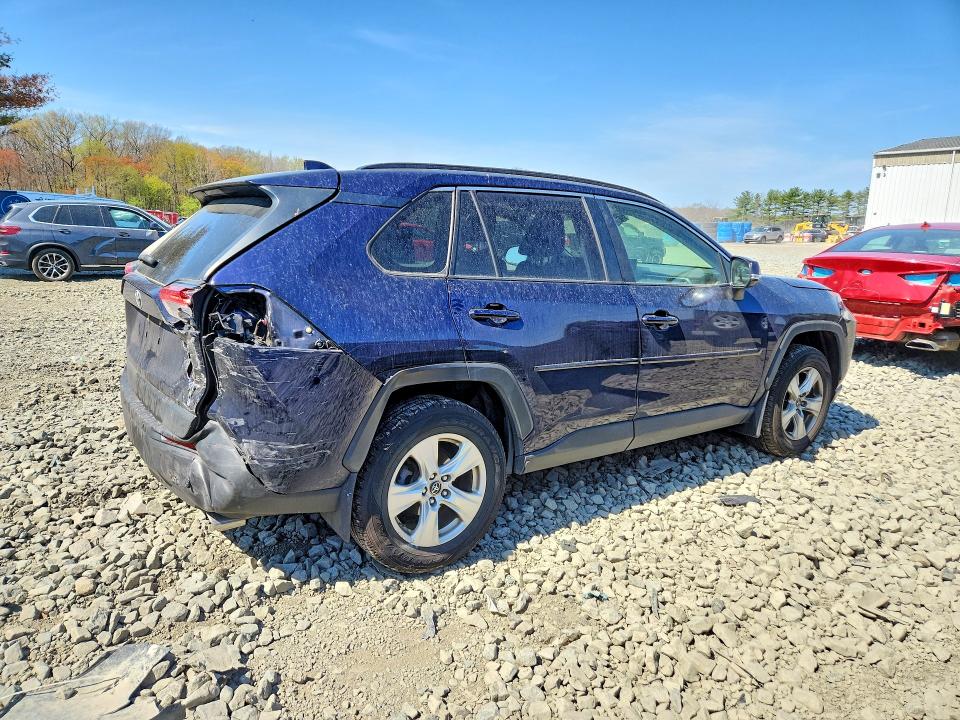 2019 Toyota Rav 4 VIN JTMP1RFV7KJ002263 COPART salvage auction — REAR END, Id - Salvage Certificate Of Title, sold $225 on 2026-07-20 (photo 3)