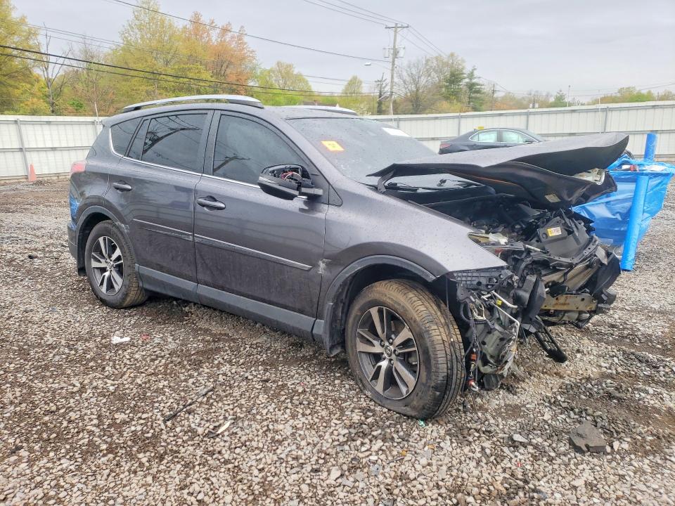 2018 Toyota Rav 4 VIN JTMRFREV3JJ730544 COPART salvage auction — FRONT END, Id - Salvage Certificate Of Title, sold $1,500 on 2026-07-07 (photo 4)