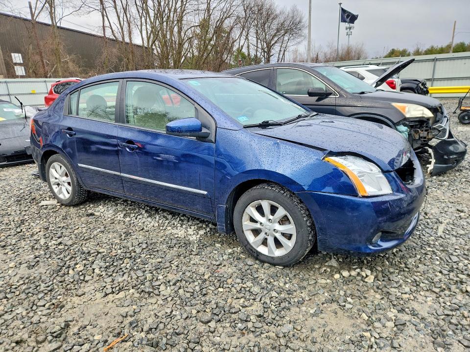 2012 Nissan Sentra VIN 3N1AB6AP9CL667141 COPART salvage auction — FRONT END, Ma - Cert Of Title-Reconstrctd Coll, sold $750 on 2026-07-06 (photo 4)