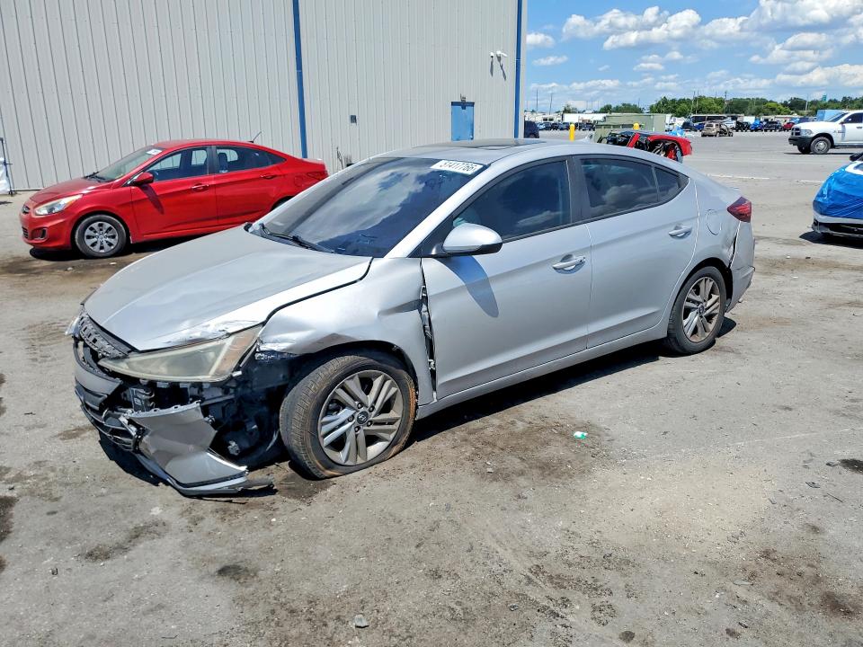 2020 Hyundai Elantra VIN KMHD84LF2LU009549 COPART salvage auction — FRONT END, FL - CERTIFICATE OF DESTRUCTION, sold $1,600 on 2026-07-27 (photo 1)