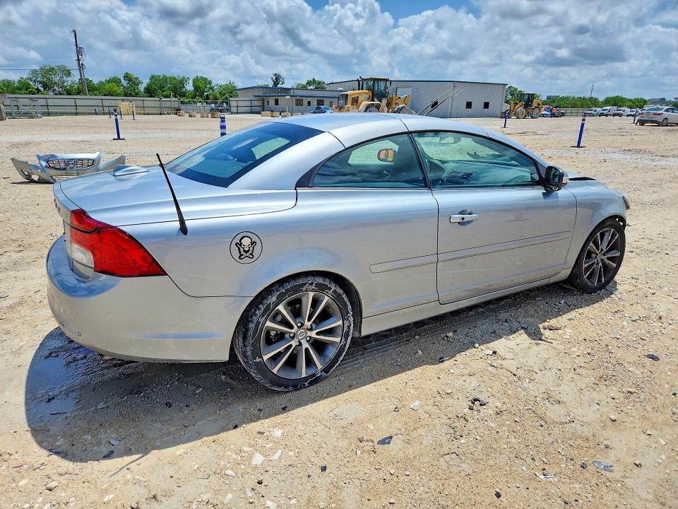 2012 Volvo C70 VIN YV1672MC1CJ125894 COPART salvage auction — FRONT END, TX, sold $575 on 2026-08-06 (photo 3)