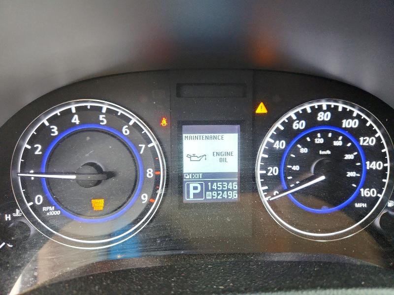 2013 Infiniti VIN JN1CV6EL9DM950167 COPART salvage auction — REAR END, Va - Cert Of Title - Salvage, sold $100 on 2026-07-28 (photo 9)