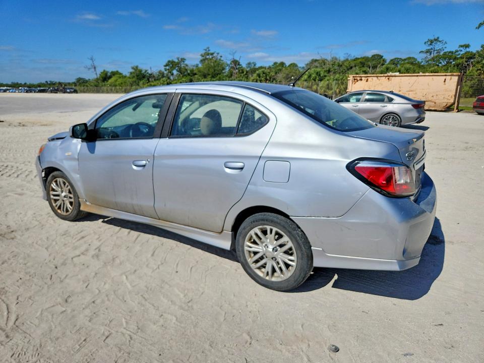 2021 Mitsubishi Mirage VIN ML32FUFJ6MHF03723 COPART salvage auction — FRONT END, Fl - Certificate Of Destruction, sold $1,500 on 2026-07-15 (photo 2)
