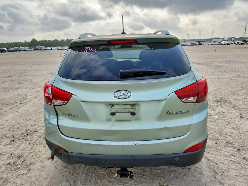 2012 Hyundai Tucson VIN KM8JU3AC8CU424411 COPART salvage auction — REAR END, TX, sold $1,750 on 2026-07-17 (photo 6)