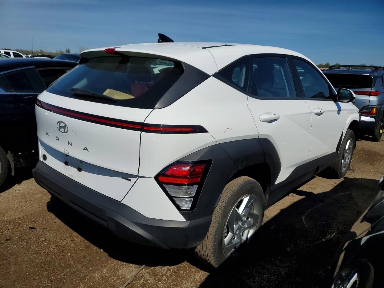 2025 Hyundai Kona VIN KM8HACAB4SU195447 COPART salvage auction — Front End, IL - SALVAGE CERTIFICATE, sold $5,900 on 2026-07-02 (photo 3)