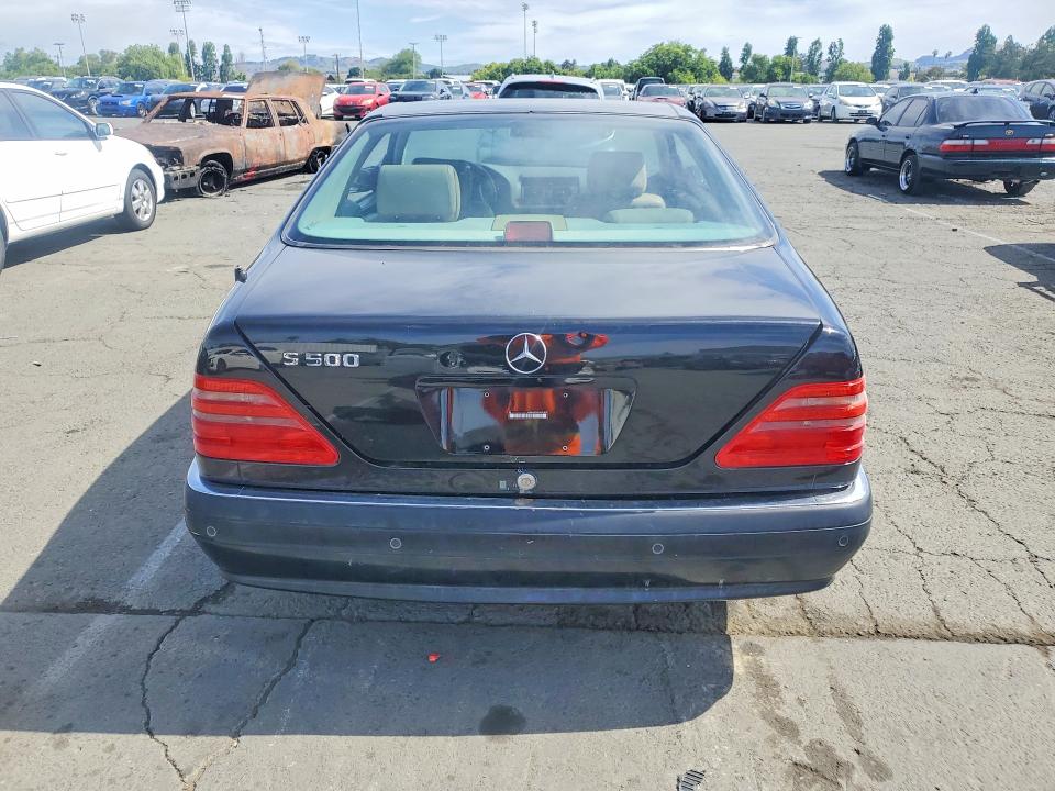 1997 Mercedes-benz S class VIN WDBGA70G8VA351918 COPART salvage auction — MINOR DENT/SCRATCHES, Ca - Dis/Dlr/Exp Only Clean Title, sold $3,100 on 2026-07-10 (photo 6)