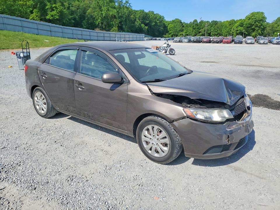 2013 Kia Forte VIN KNAFU4A28D5711411 COPART salvage auction — FRONT END, Nc - Salvage Certificate Of Title, sold $450 on 2026-07-29 (photo 4)