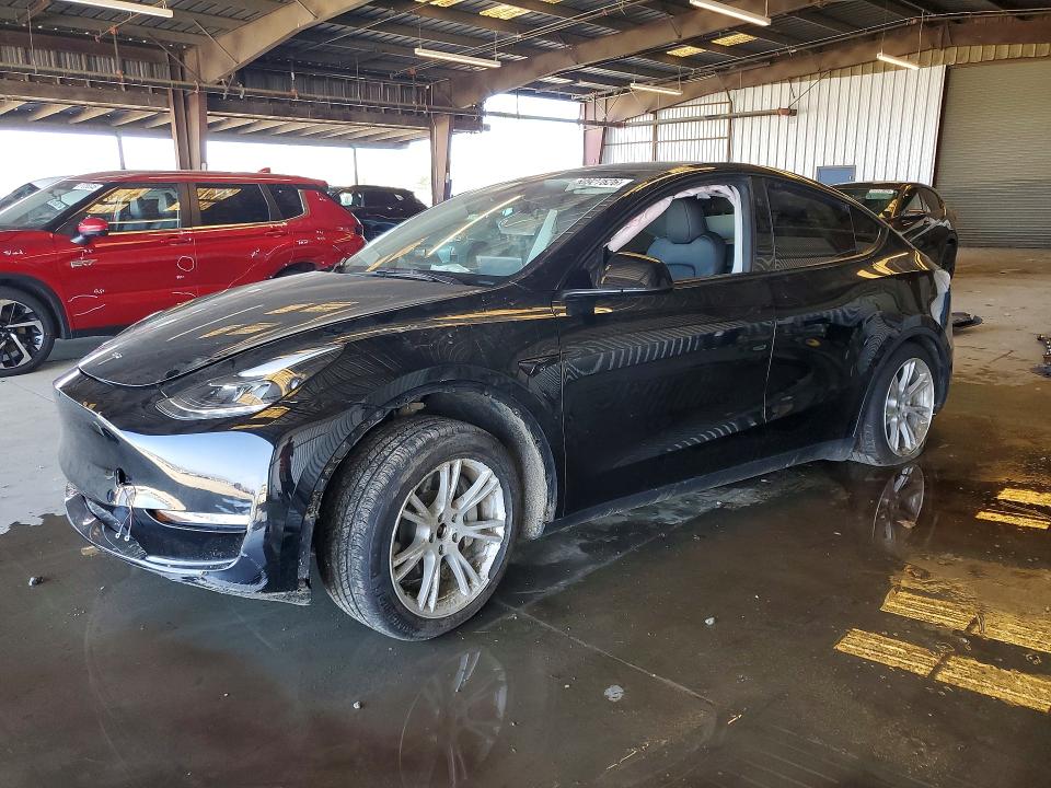 2023 Tesla Model y VIN 7SAYGAEE9PF901486 COPART salvage auction — REAR END, Salvage Title, sold $8,200 on 2026-07-13 (photo 1)