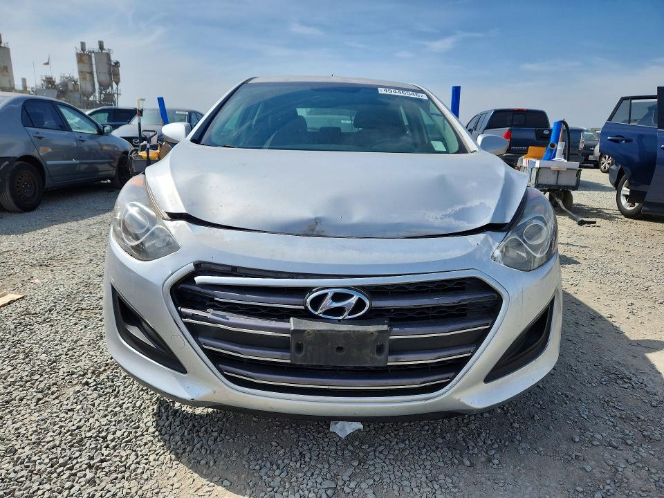 2017 Hyundai Elantra VIN KMHD35LH3HU361777 COPART salvage auction — FRONT END, CA - DIS/DLR/EXP ONLY CLEAN TITLE (P), sold $850 on 2026-07-10 (photo 5)