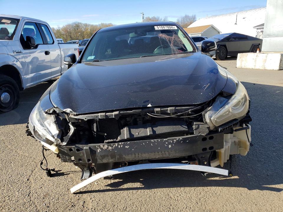 2015 Infiniti Q50 VIN JN1BV7AR5FM420034 COPART salvage auction — FRONT END, Ma - Cert Of Title-Salvage, sold $2,900 on 2026-07-10 (photo 5)