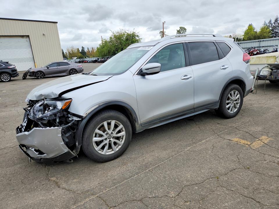 2018 Nissan Rogue VIN KNMAT2MV4JP585297 COPART salvage auction — FRONT END, Or - Salvage Title Certificate, sold $1,800 on 2026-07-20 (photo 1)